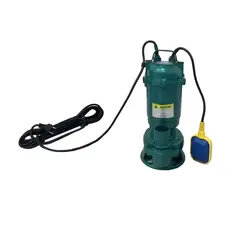 GENERICO - Bomba Agua Sumergible Agua Servidas Triturador 1hp 2plg Azul
