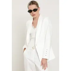 LIOLA - Blazer lino algodon, crudo