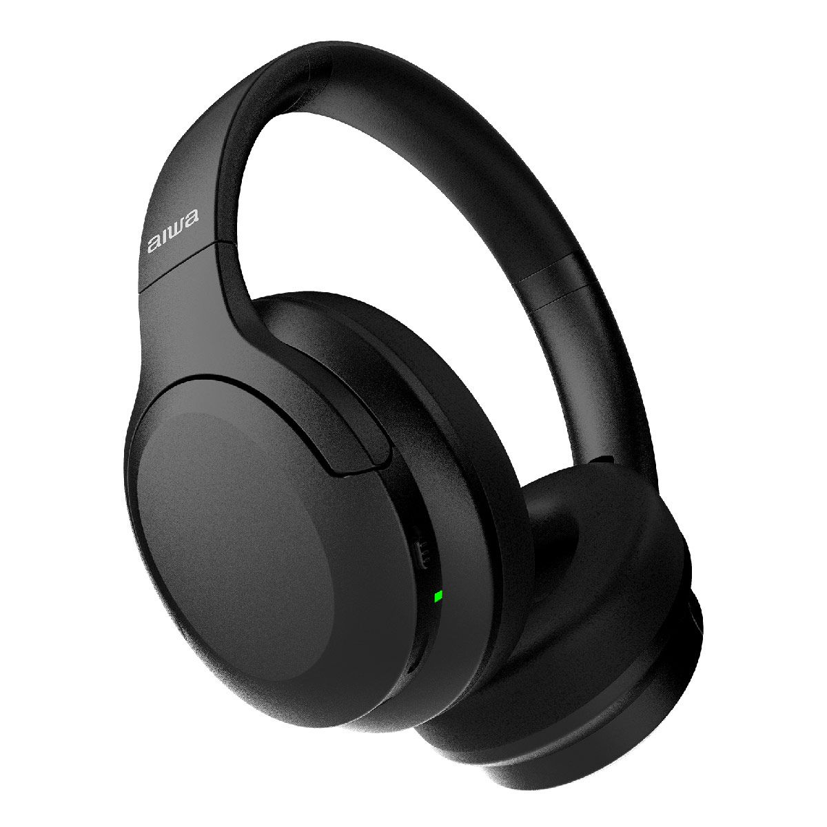 AIWA - AUDIFONOS BLUETOOTH OVER EAR CANCELACIÓN DE RUIDO 40HRS AW-ANC45K