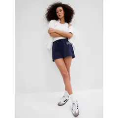 GAP - Short Mujer De Buzo Azul Marino