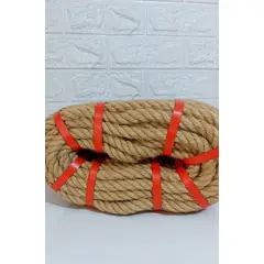 GENERICO - Cuerda de Yute 12mm Rollo de 50 Metros