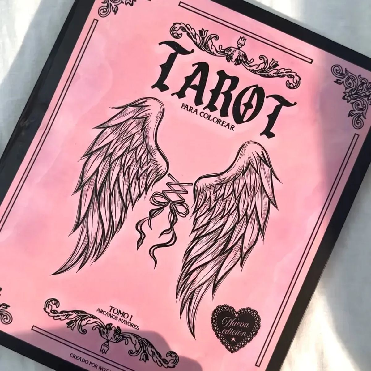 NOT IS ART - Tarot Tomo I nueva edición  – Libro para colorear de Arcanos Mayores