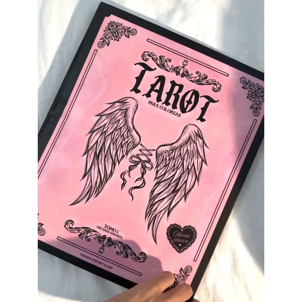 NOT IS ART - Tarot Tomo I nueva edición  – Libro para colorear de Arcanos Mayores