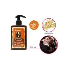 BUEN AMIGO - SHAMPOO COBRE PARA PERROS HAPPYPETS CON AVENA HIPOALERGENICO 320ML