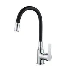 GENERICO - Llave Monomando Grifo De Lavaplatos Cuello Flexible De 360