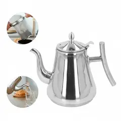 GENERICO - Tetera Infusor Acero Inoxidable Para Té Y Infusiones 1 Litro