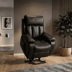 GENERICO - Berger Reclinable con Alzador Electrico Senior Nubo