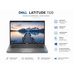 DELL - Latitude 7320 Intel Core i7 vPro 32 & 1 TB SSD