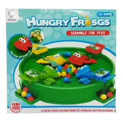 GENERICO - JUEGO DE MESA PARA NIÑOS RANAS LOCAS