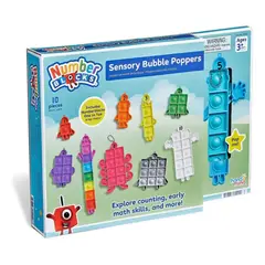 LEARNING RESOURCES - Juguete Sensorial Pop It Numberblocks 1 Al 10 Con Llaveros Surtido