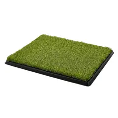 GENERICO - Baño Sanitario Para Perros Con Pasto Sintético