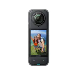 INSTA360 - X3 Cámara deportiva panorámica Paquete Estándar Control por Voz 2.0 Fotos 360 de 72MP