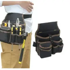 GENERICO - Bolsa Coleto Porta Herramientas 7 Bolsillos Martillo