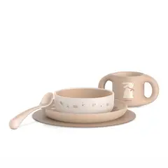 SUAVINEX - SET VAJILLA APRENDIZ +6M WONDERLAND BEIGE