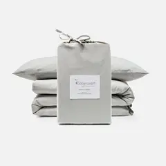 BABYROSEN - Funda de Plumón Pure Lino-Algodón Salvia Cuna - Baby Rosen