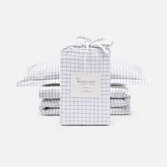 BABYROSEN - Funda de Plumón Algodón Líneas Cuna - Baby Rosen