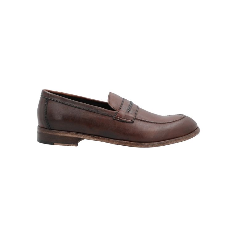 Mocasín Cuero Hombre Francesco Café