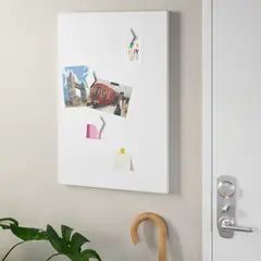 IKEA - Pizarra de notas SVENSÅS, blanco, 40x60 cm