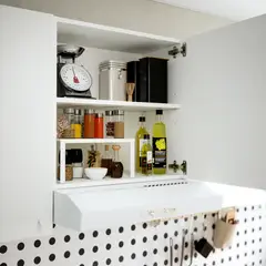 IKEA - Mueble mural KNOXHULT, blanco, 60x60 cm