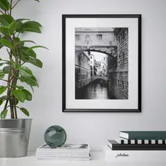 IKEA - KNOPPÄNG marco 40x50 negro