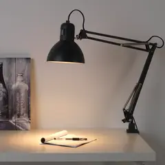 IKEA - Lámpara de escritorio TERTIAL, Gris oscuro
