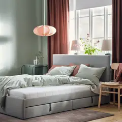 IKEA - Colchón de espuma ÅFJÄLL, firme/blanco, 80x200 cm