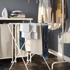 IKEA - Tendedero de ropa plegable JÄLL, blanco