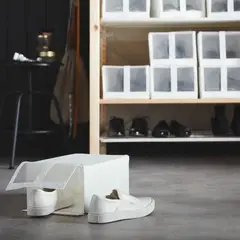 IKEA - SKUBB caja zapatos 22x34x16 blanco 4un