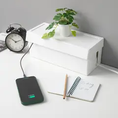 IKEA - Organizador de cables con tapa SÄTTING