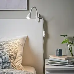 IKEA - Foco pinza LED NÄVLINGE, blanco