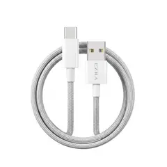 EZRA - Cable USB a Tipo C 15W 1m Mallado Carga Rápida
