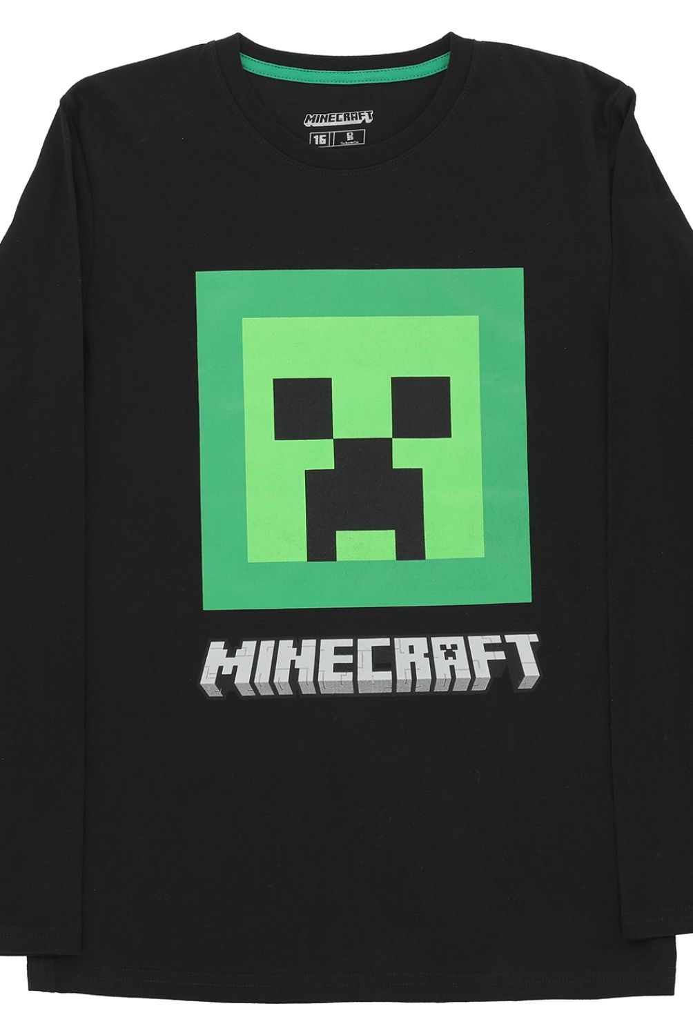 MINECRAFT - Minecraft Polera Manga Larga Niño