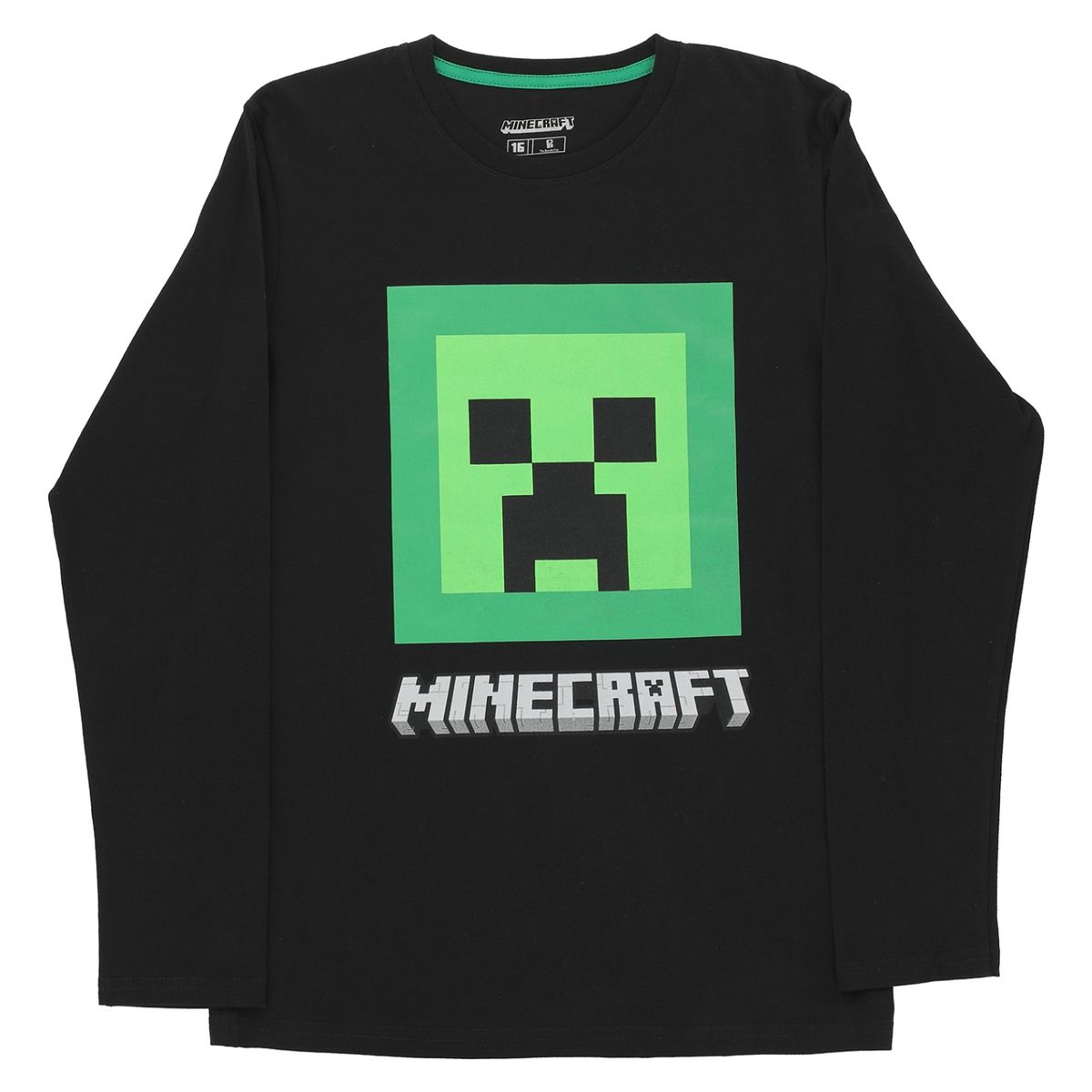 MINECRAFT - Minecraft Polera Manga Larga Niño