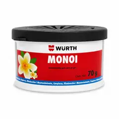 WURTH - Aromatizante para Auto Fresh Gel 70gr Fragancia MONOI