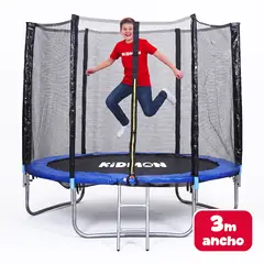 KIDMON - Cama Elastica Trampolin Para Ninos 3 Metros Cama Saltarina 10ft