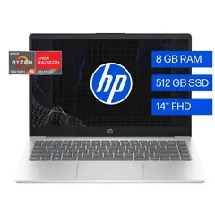 HP - Notebook 14-em0017la Amd Ryzen 5 8gb Ram 512gb Ssd 14 Windows 11 home