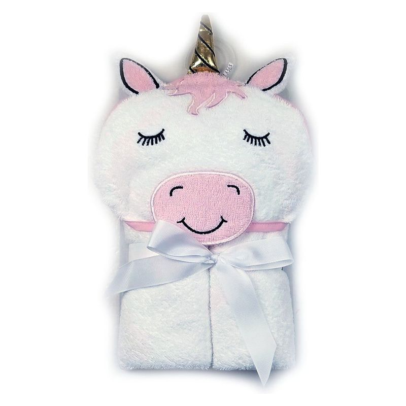 MOTHERS CHOICE - Toalla De Beb Con Capucha Unicornio Niña