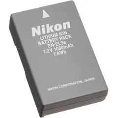 NIKON - Bateria EN-EL9A D60, D40, D40X, D5000, D3000