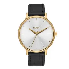 NIXON - Reloj Kensington Leather Black