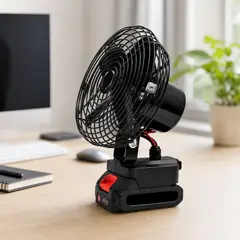 MOVI - Ventilador Portátil 5 Aspas con Batería Recargable y Cargador USB