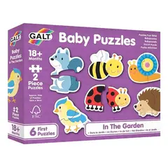 GALT - Rompecabezas Para Bebé En El Jardín 2 Piezas