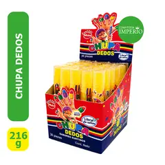 GENERICO - CARAMELO CHUPA DEDOS 24X9G