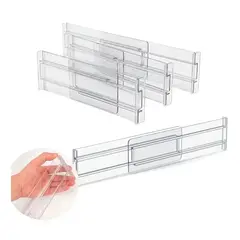 OFERTABKN - 4pzs Separadores De Cajones Organizador Ajustable 27-52cm