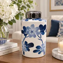 CAP DOR - Potiche de Cerámica Ligth Blue