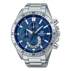 EDIFICE - Reloj EFV-620D-2A EFV620D2A Hombre Análogo Acero Deportivo