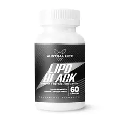 AUSTRAL LIFE - Pack 2 Lipo Black - Energía y Metabolismo Activo - 60 Cápsulas -
