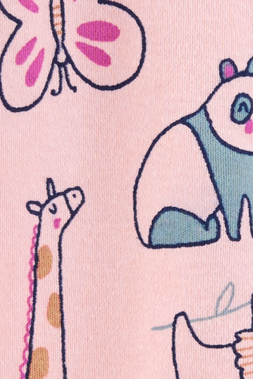 CARTER'S - Pijama Algodón Estampado Animales Bebé Niña Carter´s