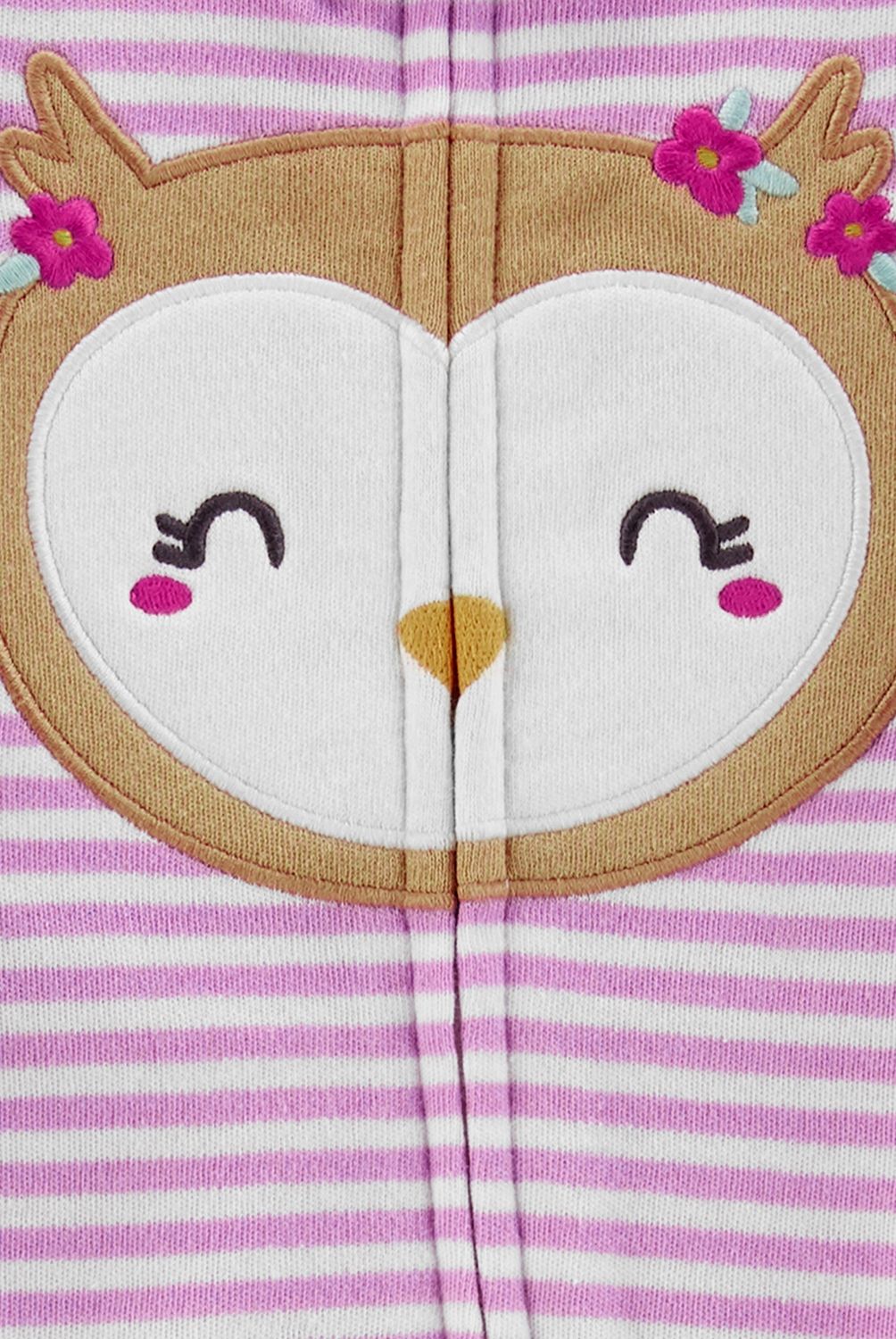 CARTER'S - Pijama Algodón Aplicación Buho Bebé Niña Carter´s