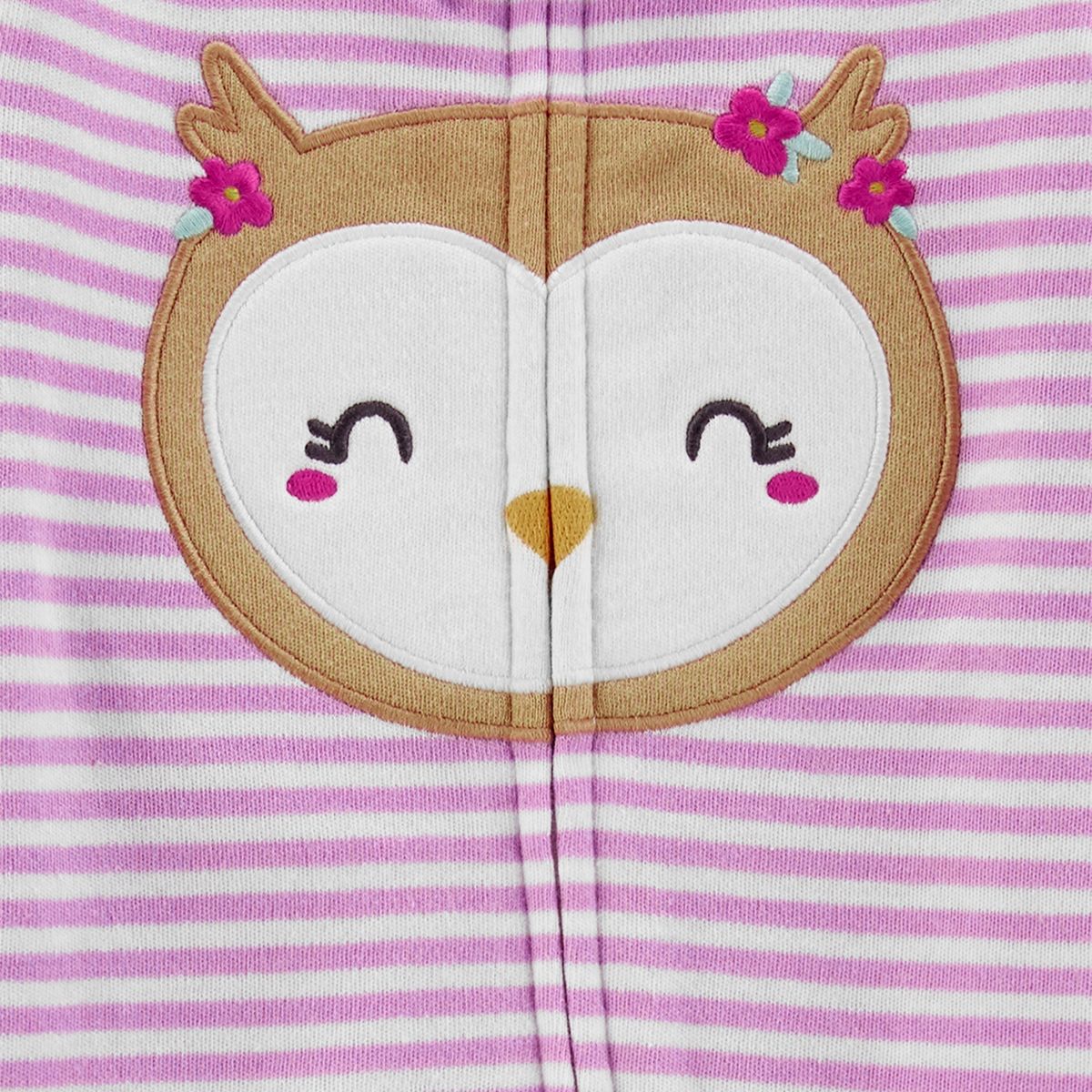 CARTER'S - Pijama Algodón Aplicación Buho Bebé Niña Carter´s