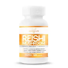 AUSTRAL LIFE - Pack 2 Reishi Mushroom 1000mg 120 Cápsulas -